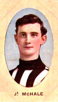 1909-10 Sniders and Abrahams Australian Footballers - Series E #NNO Jock McHale Front